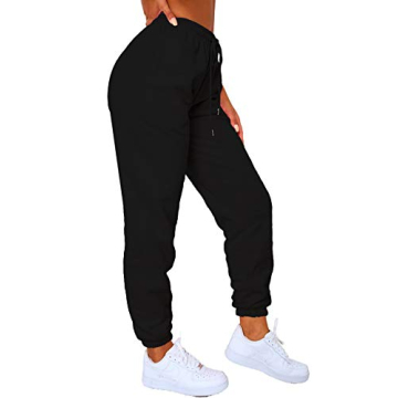 Waitfairy High Waisted Sweatpants Comfortable Joggers