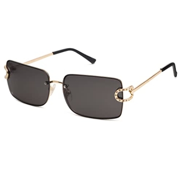 Trendy SOJOS Vintage Rectangle Sunglasses for Women