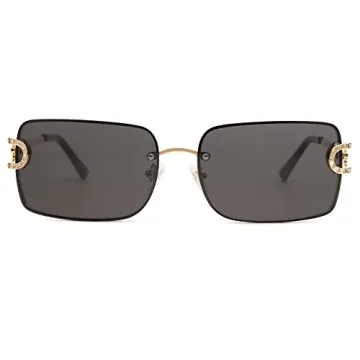 Trendy SOJOS Vintage Rectangle Sunglasses for Women