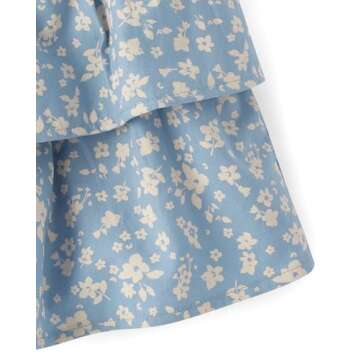 Gymboree,and Toddler Ruffle Skirts,Floral Blue Aura,2T