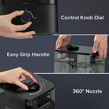 LEVOIT 6L Humidifier for Large Rooms Quiet Easy to Use