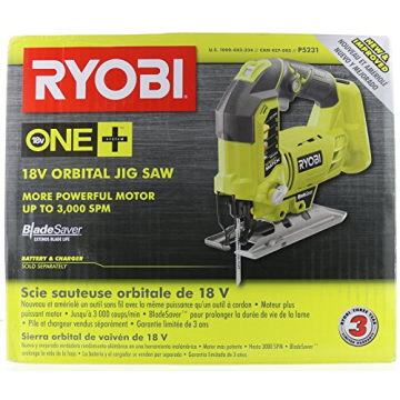 RYOBI 18V Cordless Jigsaw - Precision Cutting Tool