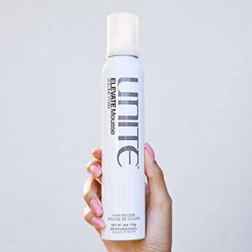 UNITE Hair ELEVATE Mousse - Volumizing Foam, 6 Oz (Pack of 1)