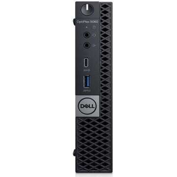 Dell OptiPlex 5060 Micro Desktop Computer | Hexa Core Intel i5 (2.1) | 16GB DDR4 RAM | 500GB PCIe M....