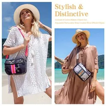 NIDOOT Stylish Neoprene Crossbody Bag for Women