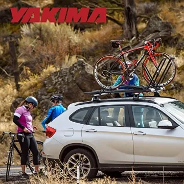 YAKIMA HighRoad Bike Mount - Easy Roof Transport for Bikes