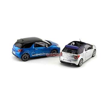 Norev 2013 Citroen DS3 A56 Cabrio Black 1/18 Diecast Car Model