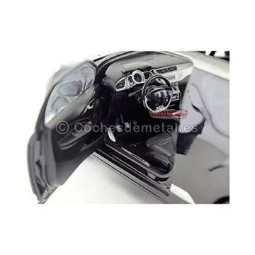 Norev DS3 Cabrio Black Diecast 1/18 Model Car