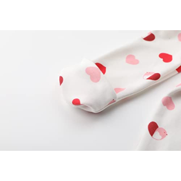 O2 BABY Organic Cotton Zip Front Sleeper PJs for Newborns