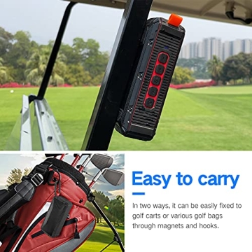 Dprofy Magnetic Bluetooth Golf Speaker Wireless Waterproof