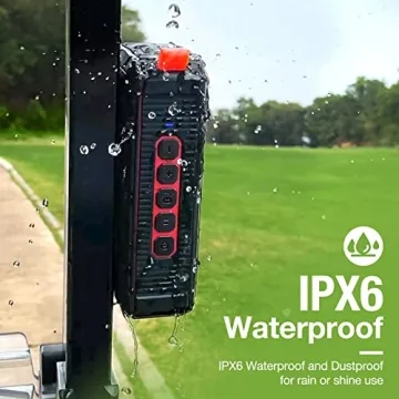 Dprofy Magnetic Bluetooth Golf Speaker Wireless Waterproof