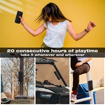 Dprofy Magnetic Bluetooth Golf Speaker Wireless Waterproof