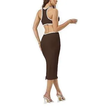 NauLon Sexy Cut Out Bodycon Dress for Parties and Events