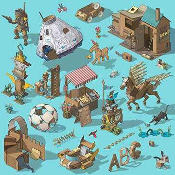 Makedo Fold-Roller | Perforate Lines to Sculpt Cardboard Like a pro | STEM and STEAM Educational Toys for Kids | at Home Play + Classroom Learning | 1 Piece Fold Roller for Boys and Girls Age 5+