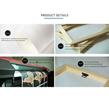 Gray and Gold Abstract Canvas Art for Modern Decor