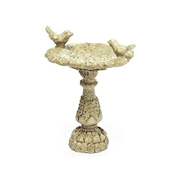 EatingBiting Miniature Birdbath for Dollhouses and Fairy Gardens