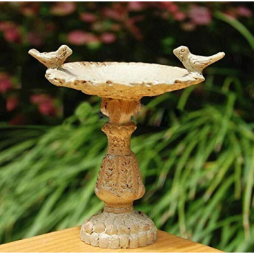 EatingBiting Miniature Birdbath for Dollhouses and Fairy Gardens
