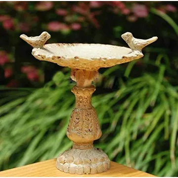 EatingBiting Miniature Birdbath for Dollhouses and Fairy Gardens
