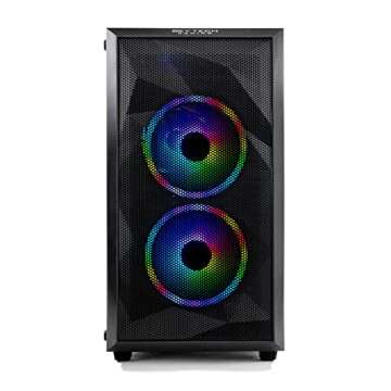Skytech Gaming Chronos Mini Gaming Computer PC Desktop - Intel Core-i3 10100F 3.6GHz, GTX 1650 4G, 5...