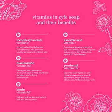 ZYFE Vitamin Hand Soap Refill - Moisturizing Liquid Soap 64oz