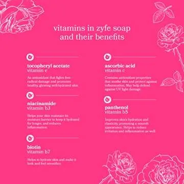 ZYFE Vitamin Hand Soap Refill - Moisturizing Liquid Soap 64oz