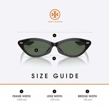 Tory Burch Cateye Sunglasses with Eyewear Kit