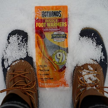 HotHands Insole Foot Warmers - Up to 9 Hours of Warmth