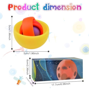 Yrissmiss Fidget Gyro Toys for Kids and Adults Stress Relief