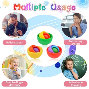 Yrissmiss Fidget Gyro Toys for Kids and Adults Stress Relief