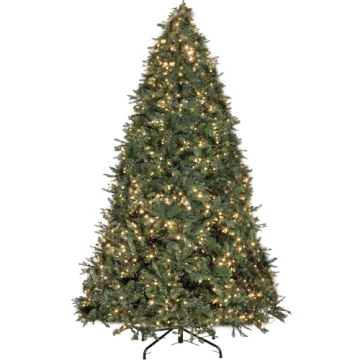 Liberty Lifestyle 10ft Pre-Lit Christmas Tree with LED Lights