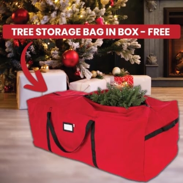 Liberty Lifestyle 10ft Pre-Lit Christmas Tree with LED Lights