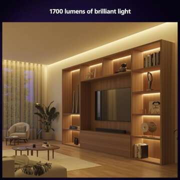 Philips Hue Lightstrip Starter Kit (6ft Light Strip, Base Plug, Hue Hub), Compatible with Alexa, Google Assistant, White