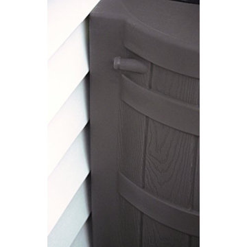 Good Ideas 50 Gallon Rain Barrel for Outdoor Collection