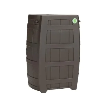 Good Ideas 50 Gallon Rain Barrel for Outdoor Collection
