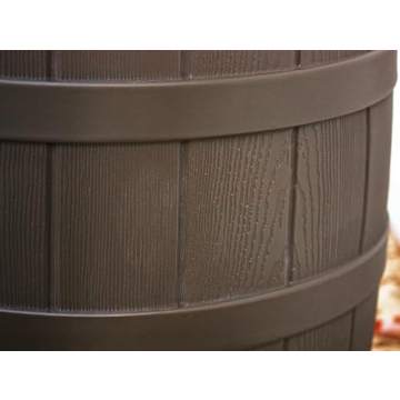 Good Ideas 50 Gallon Rain Barrel for Outdoor Collection