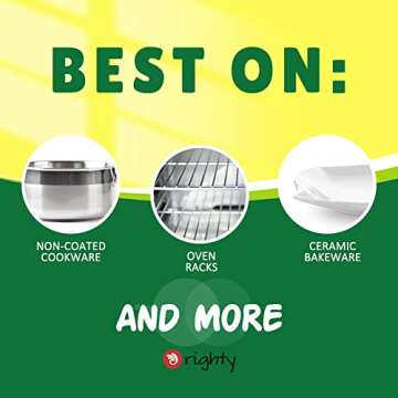 ORIGHTY Heavy Duty Cellulose Scrub Sponges Kitchen, Powerful Scrubbing & Cleaning, Suitable for Wash...