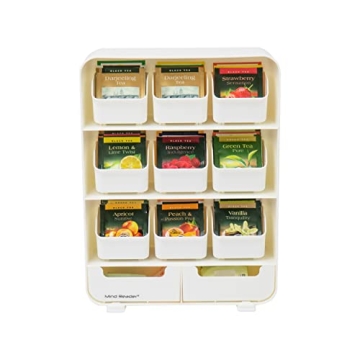 Mind Reader Tea Station Organizer for Clutter-Free Storage