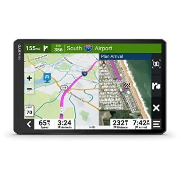 Garmin RV 795, Extra-Large 10” GPS RV Navigator with Custom RV Routing and Satellite Imagery