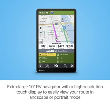 Garmin RV 795 GPS Navigator for Towing and Camping