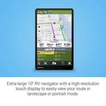 Garmin RV 795 GPS Navigator for Towing and Camping