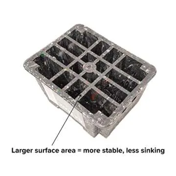 OX BLOX Heavy Duty Trailer Jack Block - Strong RV & Camper Support