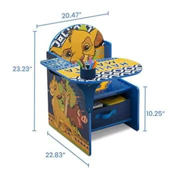 Delta Children Chair Desk, The Lion King for Kids