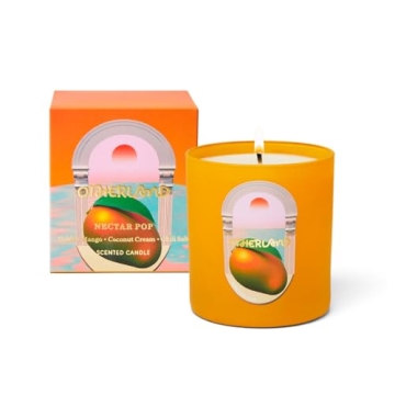 Otherland Nectar Pop Boxed Jar Candle | Mango Scented Candles for Home | Fruity Scent | Luxury Candl...