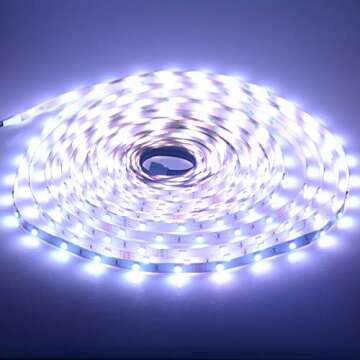 16FT Waterproof LED Strip Lights - Smart WiFi Controlled