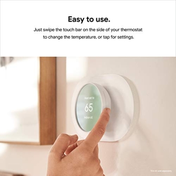Google Nest Smart Thermostat Energy Saving Wifi Control