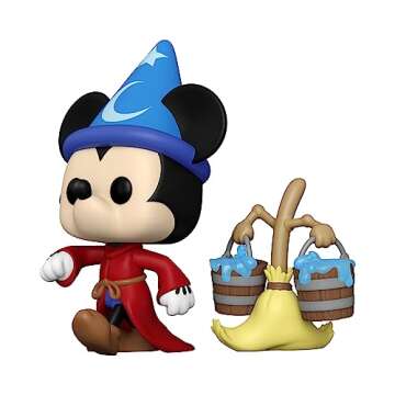 Funko POP! Movie Poster: Disney - Mickey Mouse - Fantasia - Collectable Vinyl Figure - Gift Idea - O...
