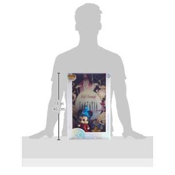 Funko POP! Movie Poster: Disney - Mickey Mouse - Fantasia - Collectable Vinyl Figure - Gift Idea - Official Merchandise - for Kids & Adults - Movies Fans - Model Figure for Collectors and Display