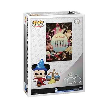 Funko POP! Movie Poster: Disney - Mickey Mouse - Fantasia - Collectable Vinyl Figure - Gift Idea - Official Merchandise - for Kids & Adults - Movies Fans - Model Figure for Collectors and Display