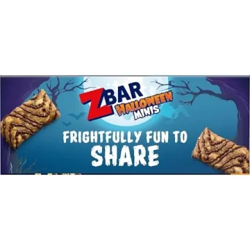 Zbar Halloween Minis Organic Snack Bars for Kids