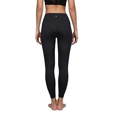 Yogalicious Lux High Waist Side Pocket Ankle Legging - Black - Small